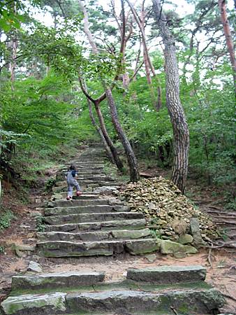 개심사의 진입공간-오솔길 